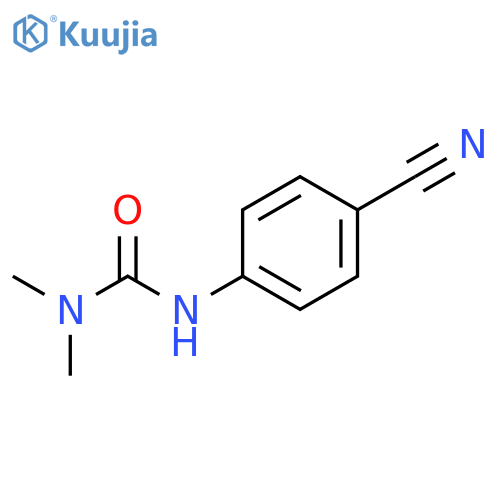 1-(4-cyanophenyl)-3,3-dimethylurea structure