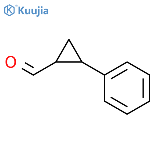 (1R,2R)-2-phenylcyclopropanecarbaldehyde structure