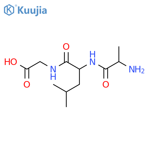 Glycine, alanylleucyl- structure
