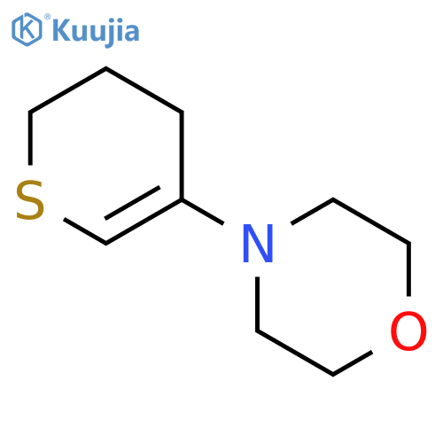 MORPHOLINE, 4-(3,4-DIHYDRO-2H-THIOPYRAN-5-YL)- structure