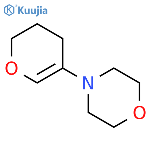 4-(3,4-dihydro-2H-pyran-5-yl)morpholine structure