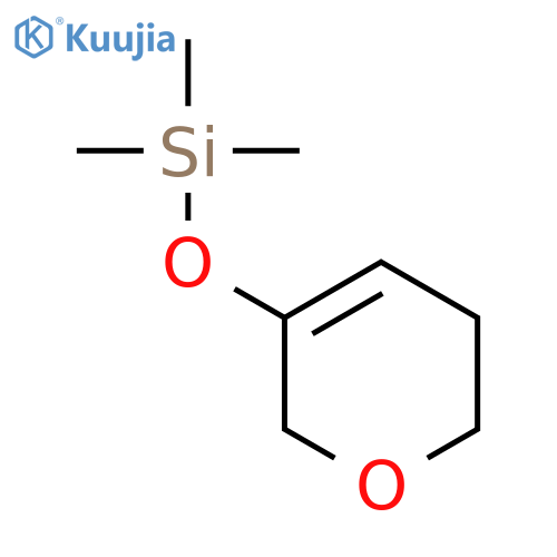 3,6-dihydro-2H-pyran-5-yloxy(trimethyl)silane structure