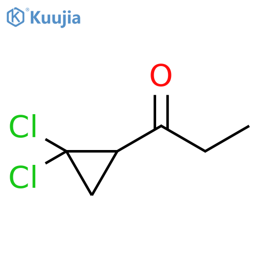 1-PROPANONE, 1-(2,2-DICHLOROCYCLOPROPYL)- structure