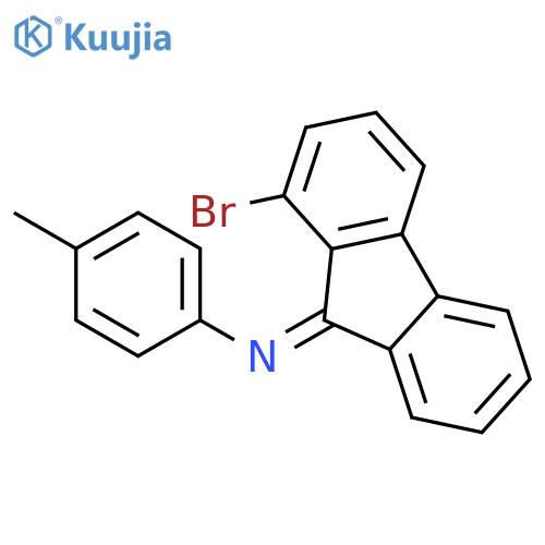 BENZENAMINE, N-(1-BROMO-9H-FLUOREN-9-YLIDENE)-4-METHYL- structure