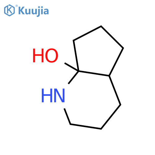 octahydro-7aH-Cyclopenta[b]pyridin-7a-ol structure