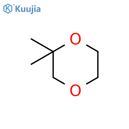 1,4-Dioxane, 2,2-dimethyl- structure