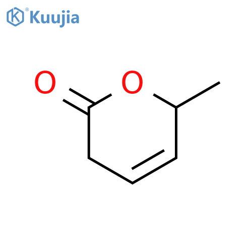 3,6-Dihydro-6-methyl-2H-pyran-2-one structure