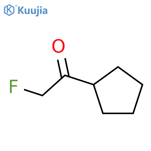 Ethanone,1-cyclopentyl-2-fluoro- structure
