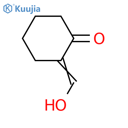 Cyclohexanone,2-(hydroxymethylene)- structure