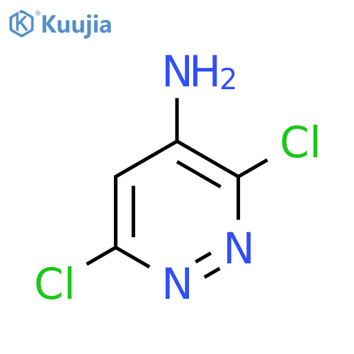 3,6-Dichloropyridazin-4-amine structure