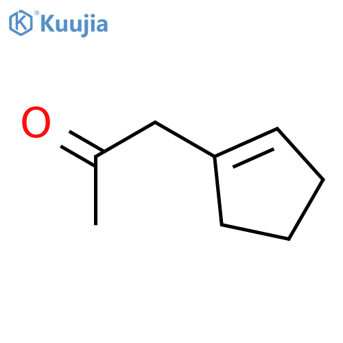 1-(cyclopenten-1-yl)propan-2-one structure