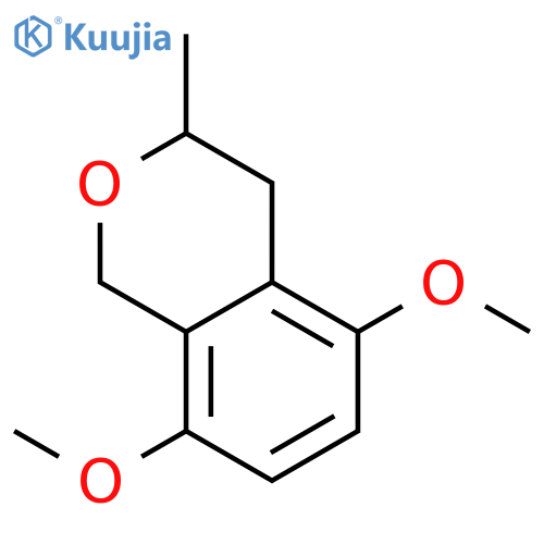 1H-2-BENZOPYRAN, 3,4-DIHYDRO-5,8-DIMETHOXY-3-METHYL- structure