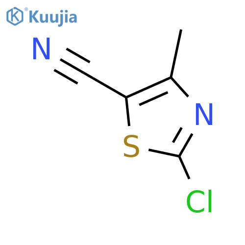 5-Thiazolecarbonitrile,2-chloro-4-methyl- structure