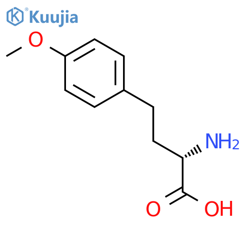 Benzenebutanoic acid, a-amino-4-methoxy-, (aR)- structure