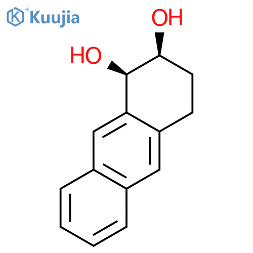 1,2-ANTHRACENEDIOL, 1,2,3,4-TETRAHYDRO-, CIS- structure