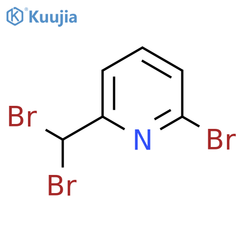 2-Bromo-6-(dibromomethyl)pyridine structure