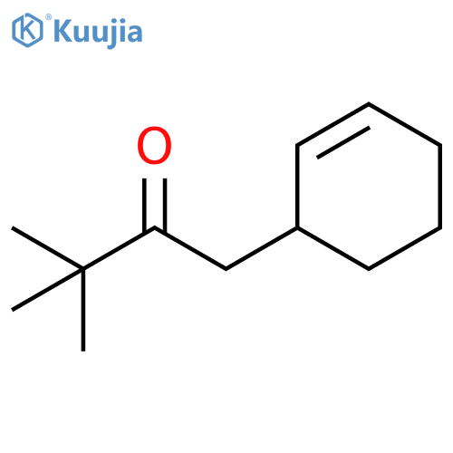 2-Butanone, 1-(2-cyclohexen-1-yl)-3,3-dimethyl- structure