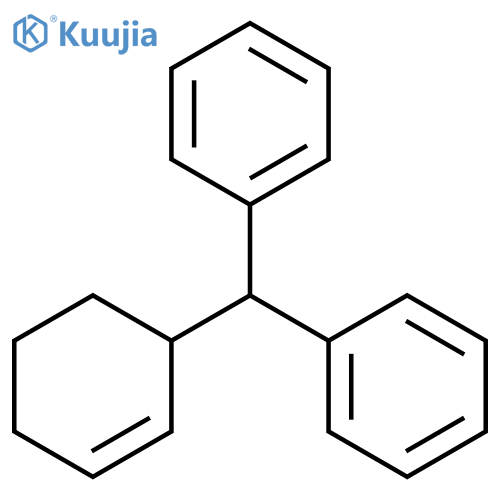 Benzene, 1,1'-(2-cyclohexen-1-ylmethylene)bis- structure