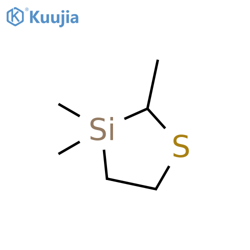 1-THIA-3-SILACYCLOPENTANE, 2,3,3-TRIMETHYL- structure