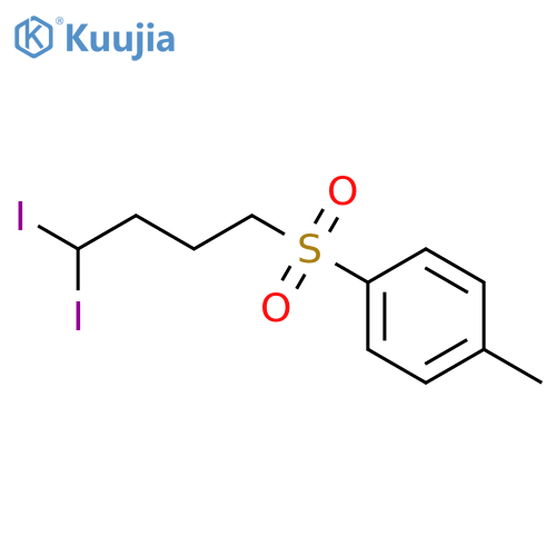 Benzene, 1-[(4,4-diiodobutyl)sulfonyl]-4-methyl- structure