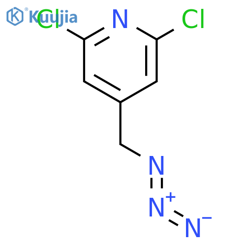 4-(azidomethyl)-2,6-dichloropyridine structure