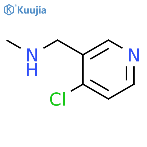 1-(4-Chloropyridin-3-YL)-N-methylmethanamine structure