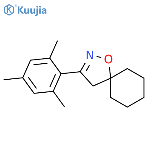 1-Oxa-2-azaspiro[4.5]dec-2-ene, 3-(2,4,6-trimethylphenyl)- structure