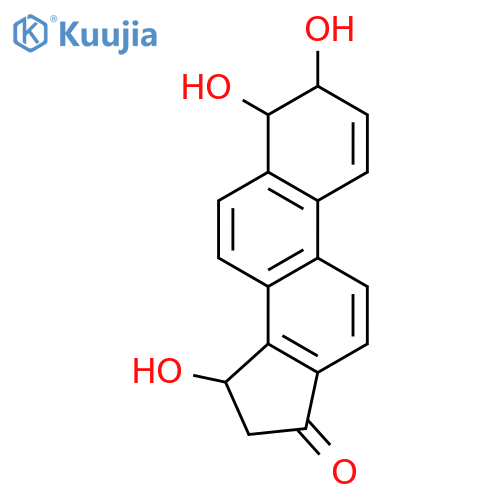 3,4,15-trihydroxygona-1,5(10),6,8,11,13-hexaen-17-one structure
