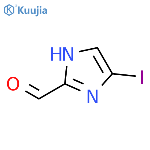 4-IODO-1H-IMIDAZOLE-2-CARBALDEHYDE structure