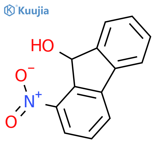 1-nitro-9H-fluoren-9-ol structure
