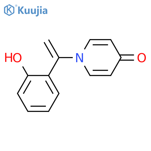 4(1H)-PYRIDINONE, 1-[1-(2-HYDROXYPHENYL)ETHENYL]- structure
