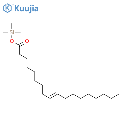 9-Octadecenoic acid, trimethylsilyl ester structure