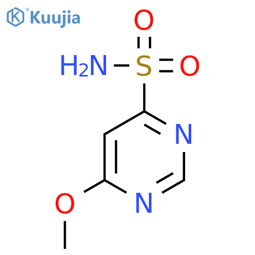 4-Pyrimidinesulfonamide,6-methoxy- structure