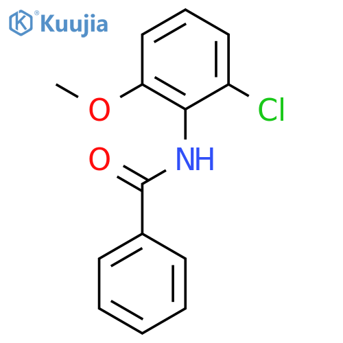 Benzamide, N-(2-chloro-6-methoxyphenyl)- structure