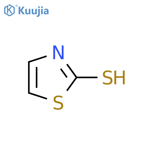 2-Mercaptothiazole structure