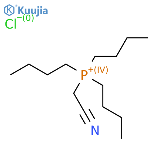 Tributyl(cyanomethyl)phosphonium Chloride structure
