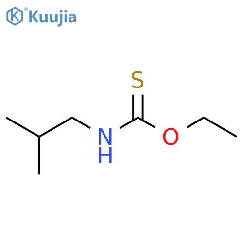 Carbamothioic acid, (2-methylpropyl)-, O-ethyl ester structure
