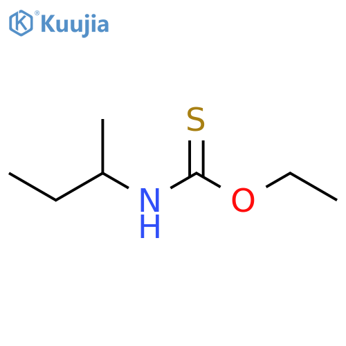 Carbamothioic acid,(1-methylpropyl)-, O-ethyl ester (9CI) structure