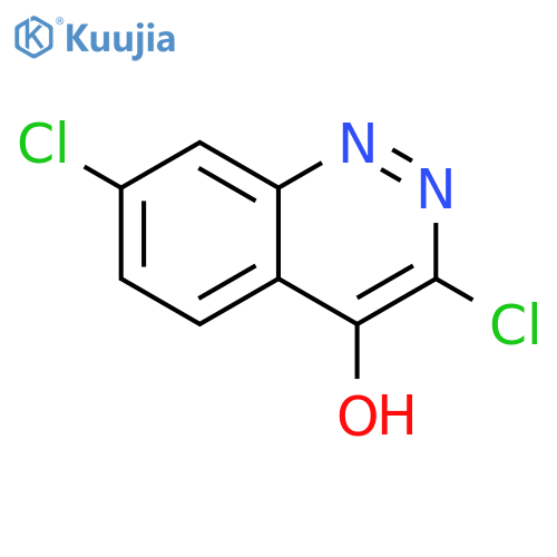 3,7-dichloro-4-Cinnolinol structure