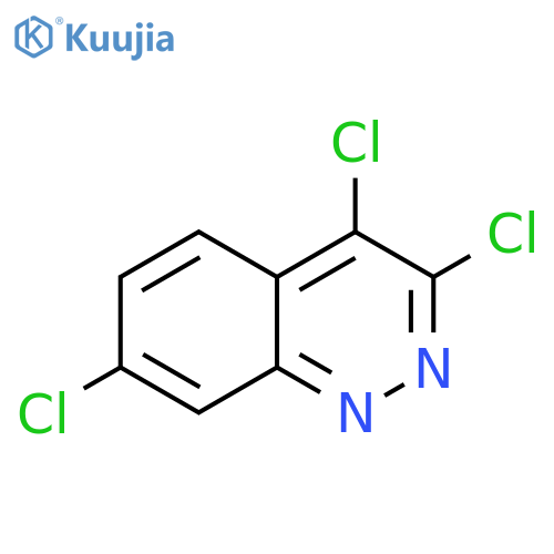 3,4,7-trichloro-Cinnoline structure