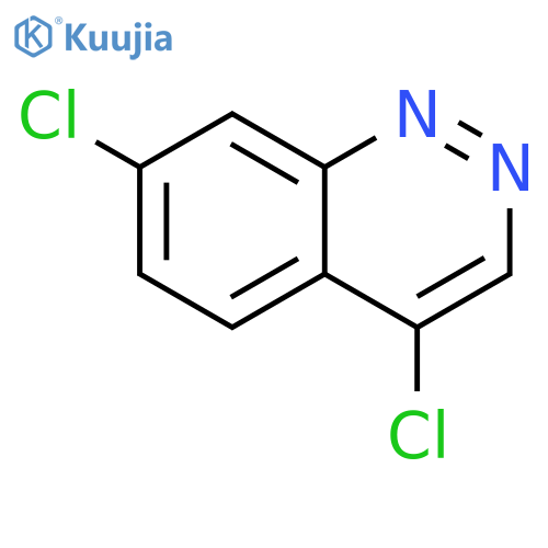 4,7-dichlorocinnoline structure