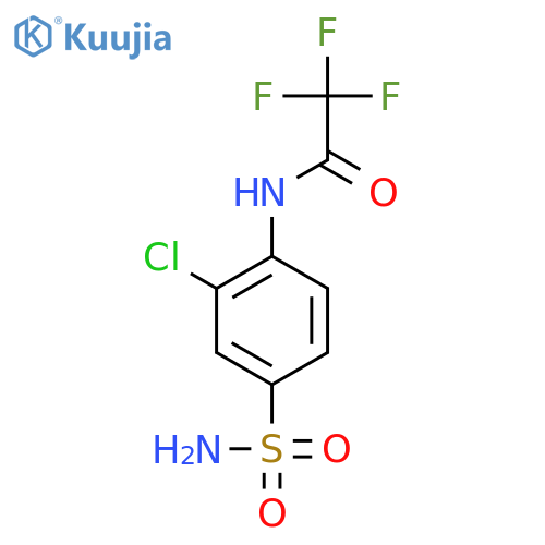Acetamide, N-[4-(aminosulfonyl)-2-chlorophenyl]-2,2,2-trifluoro- structure