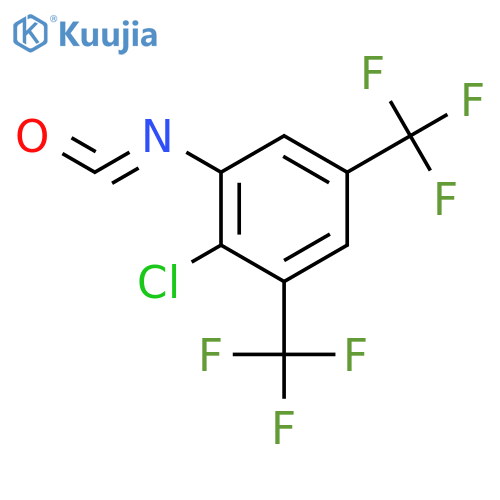 Benzene, 2-chloro-1-isocyanato-3,5-bis(trifluoromethyl)- structure