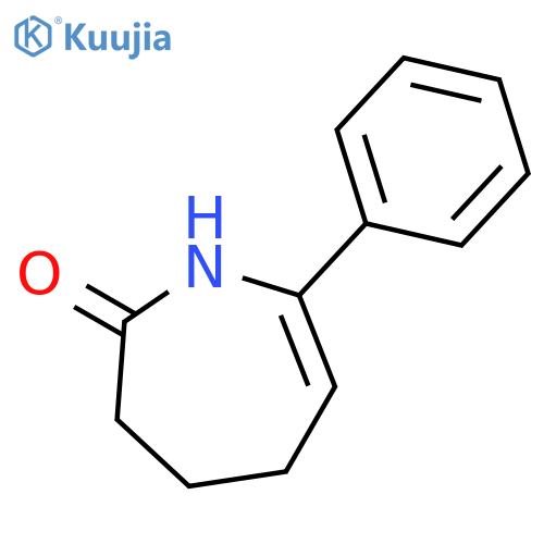 2H-Azepin-2-one, 1,3,4,5-tetrahydro-7-phenyl- structure