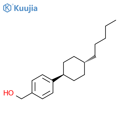 [4-(4-Pentylcyclohexyl)phenyl]methanol structure