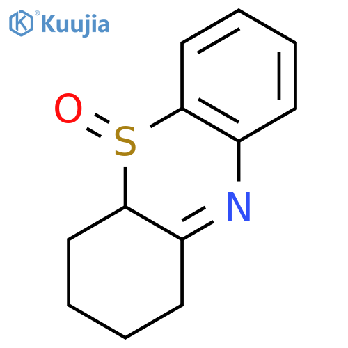 1H-Phenothiazine, 2,3,4,4a-tetrahydro-, 5-oxide structure