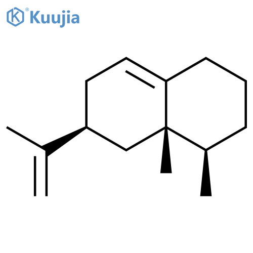 Naphthalene, 1,2,3,4,6,7,8,8a-octahydro-1,8a-dimethyl-7-(1-methylethenyl)-, (1R,7S,8aS)- structure