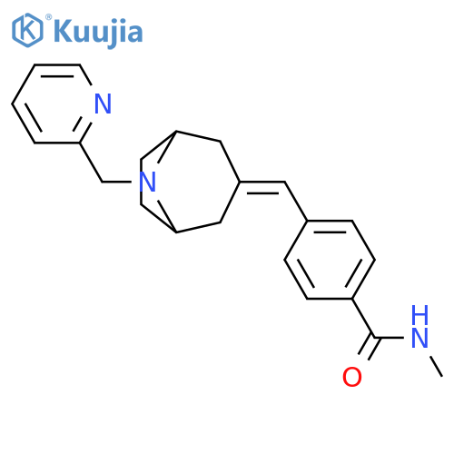 Benzamide,N-methyl-4-[[8-(2-pyridinylmethyl)-8-azabicyclo[3.2.1]oct-3-ylidene]methyl]- structure