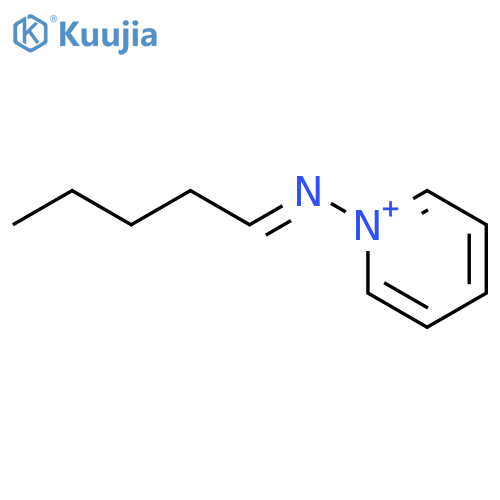 Pyridinium, 1-(pentylideneamino)- structure