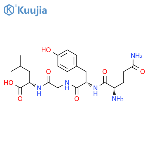 L-Leucine, L-glutaminyl-L-tyrosylglycyl- structure